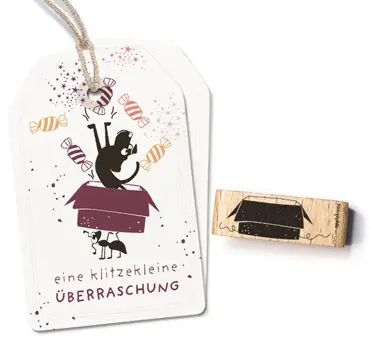 Cats on appletrees Stempel Karton 2