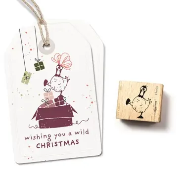 Cats on appletrees Stempel Stockente Charles