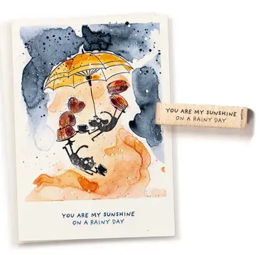Cats on appletrees Stempel You Are My Sunshine