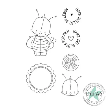 Creative-Depot Stempelset - Ganz viel Glück