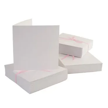 Anita's Square Cards/Envelopes 135x x 135mm (100pk) - White