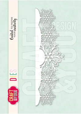 Craft & You Dies "Snowflakes Border"