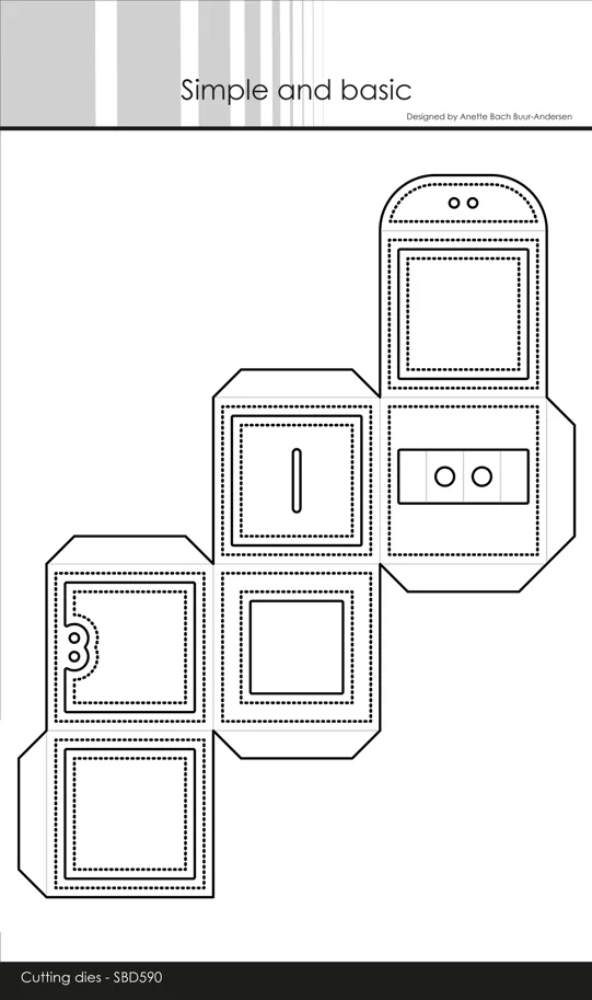 Simple and Basic die "Square box" 