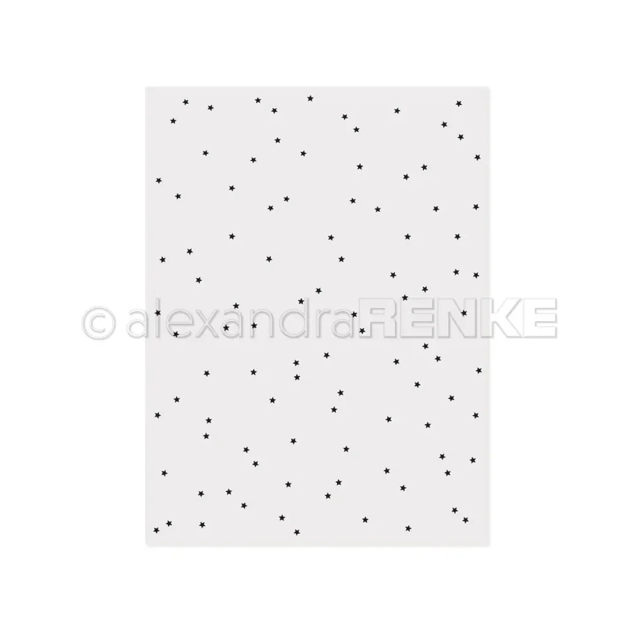 Alexandra Renke Embossing Folder 'Sternenregen'