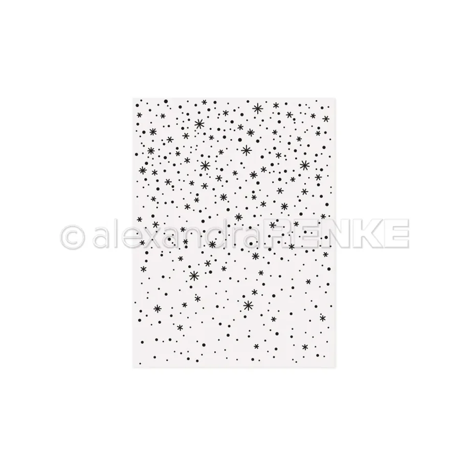 Alexandra Renke Embossing Folder 'Zarter Flockentanz'