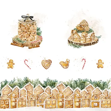 Charlie & Paulchen Design Cardstock Lebkuchenzauber – Ausschneidebogen