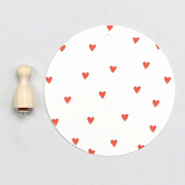 PERLENFISCHER STEMPEL | HERZ 2 MINI