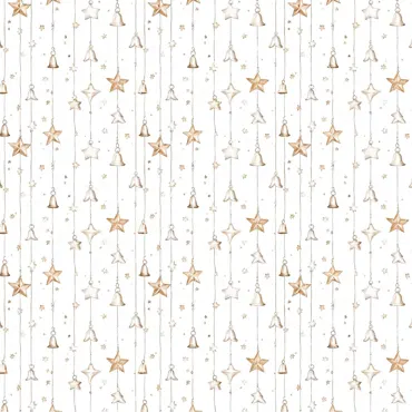 Lilly-Art Designpapier Bells and Stars 2