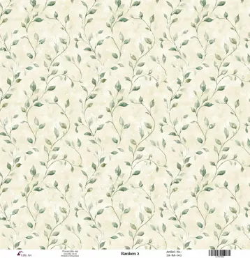 Lilly-Art Designpapier Ranken 2