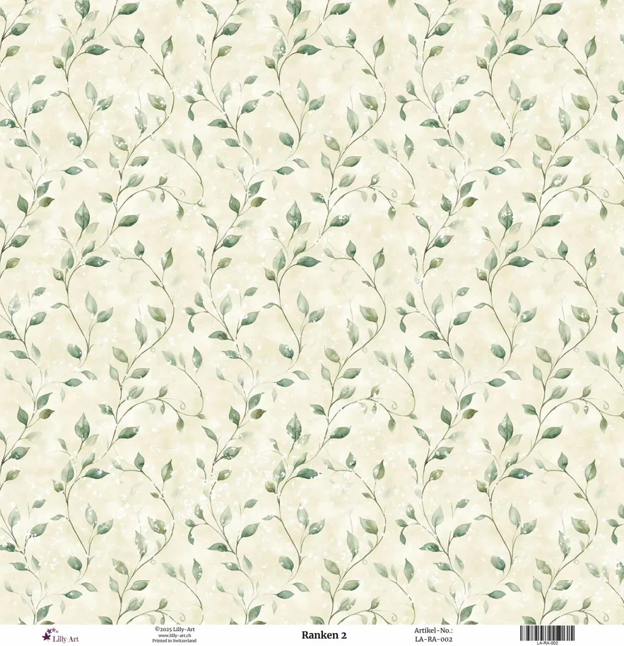 Lilly-Art Designpapier Ranken 2