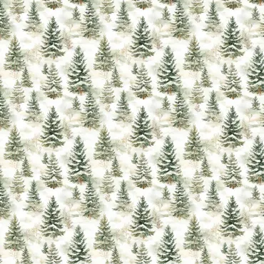 Lilly-Art Designpapier Fir Trees