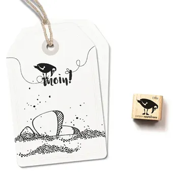 Cats on appletrees Ministempel Ministempel Möwe Ulla