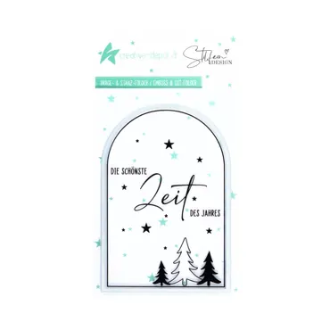 Creative-Depot Cut & Emboss Folder - Die schönste Zeit des Jahres