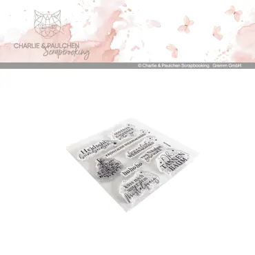 Charlie & Paulchen Stempel Stempelset Heidschi bumbeidschi