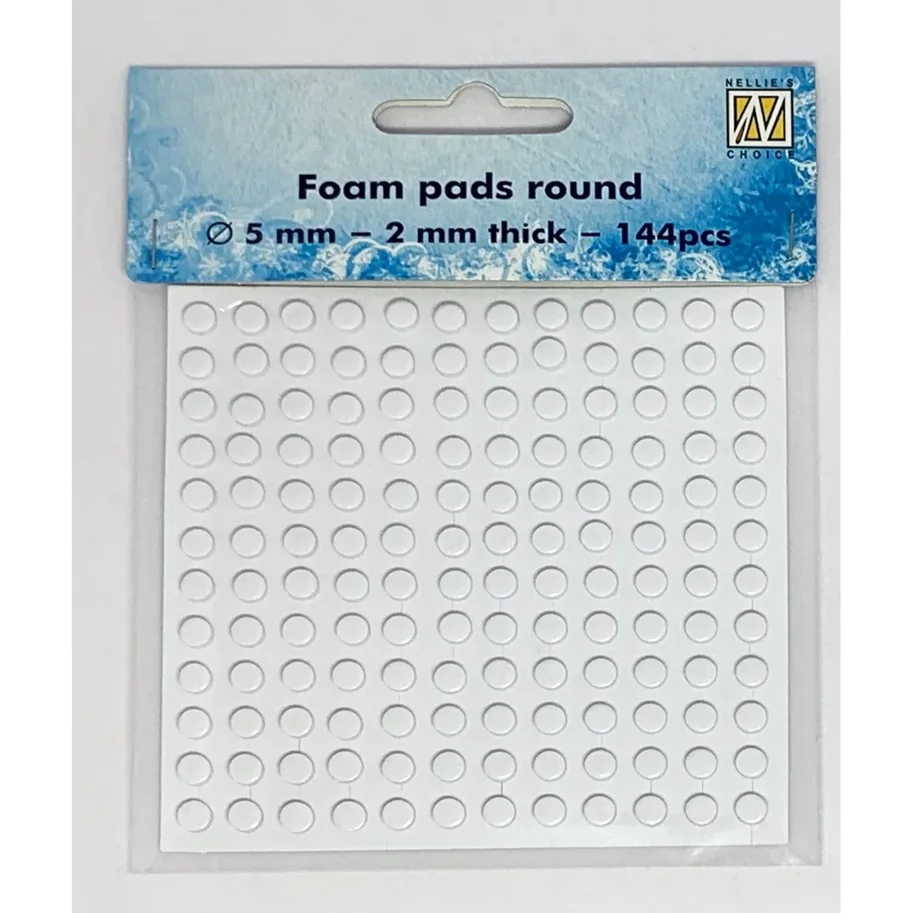Nellie Snellen Foam Pads Klebepads Rund Ø5mm 144St. 