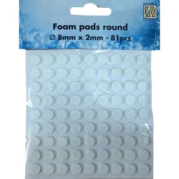 Nellie Snellen Foam Pads Klebepads Ø8mm 81St.
