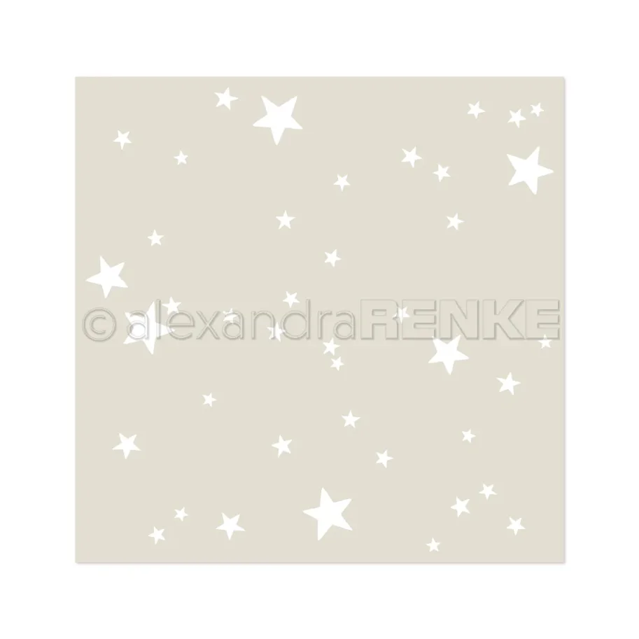 Alexandra Renke Stencil 'Sternenhimmel'