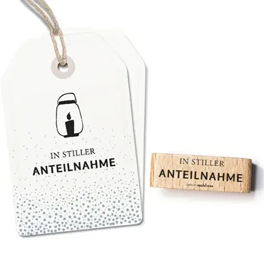 Cats on Appletrees Stempel In stiller Anteilnahme