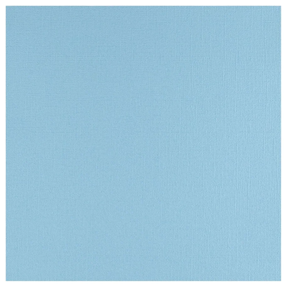 Florence • Tonkarton 216g Textur 30,5x30,5cm Sky Blue