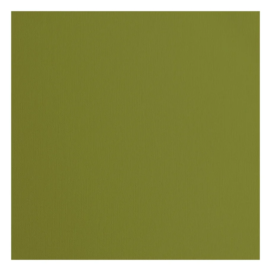 Florence • Tonkarton 216g Textur 30,5x30,5cm Olive