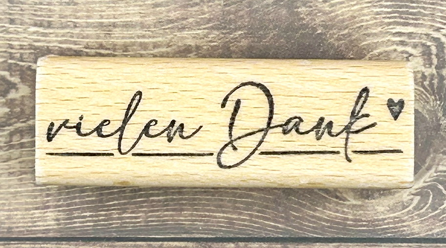 rain4flowers  Stempel "vielen Dank"