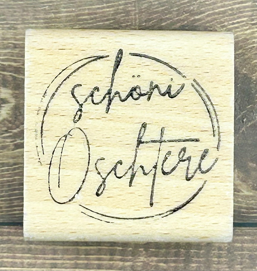 rain4flowers Stempel "Schöni Oschtere" 