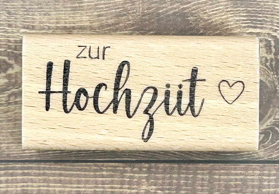 rain4flowers Hochzeitsstempel Zur Hochziit