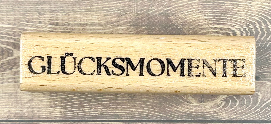 rain4flowers Stempel "Glücksmomente"