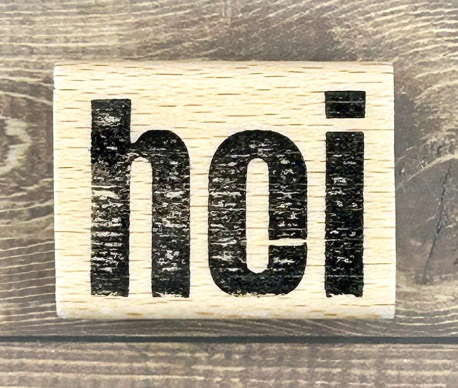 rain4flowers  Stempel "hoi"