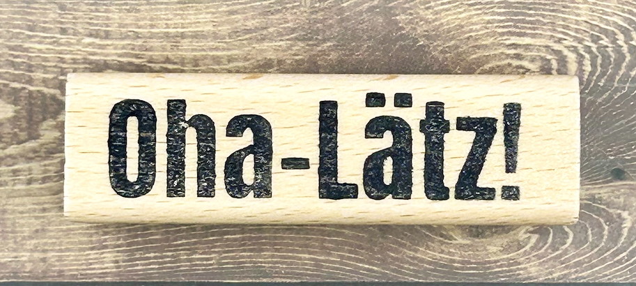 rain4flowers Stempel "Oha-Lätz!"