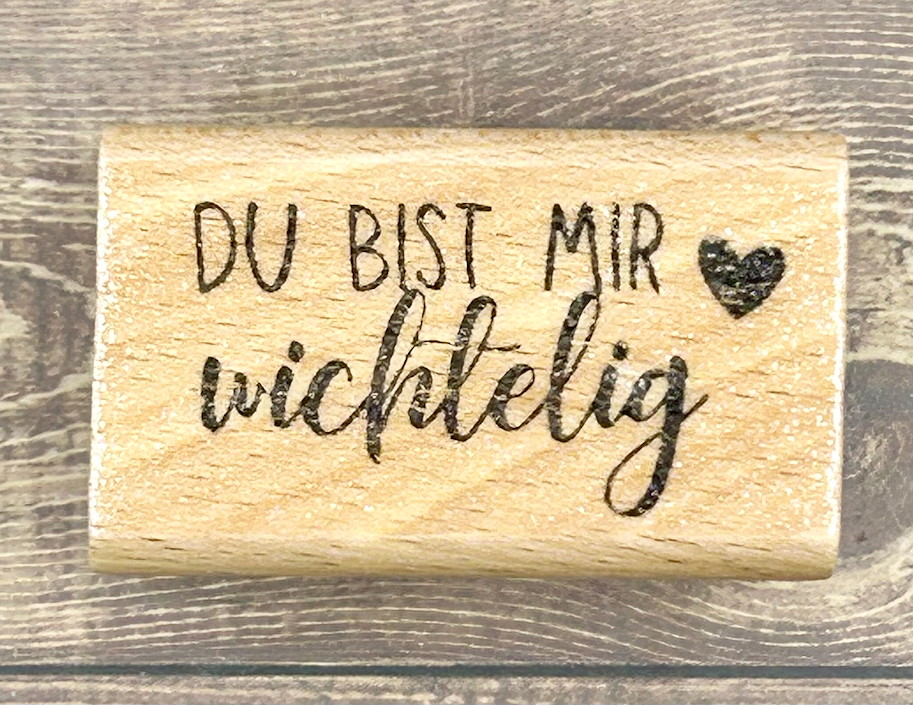 rain4flowers Stempel "wichtelig"