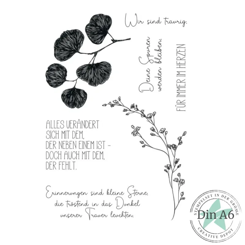 Creative-Depot Stempelset - Für immer