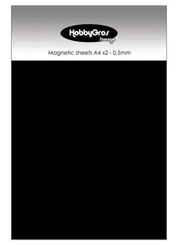  HobbyGros Storage "Magnetic Sheets A4 (2 pcs)"