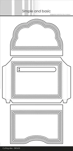 Simple and Basic die "A7/Giftcard envelope"