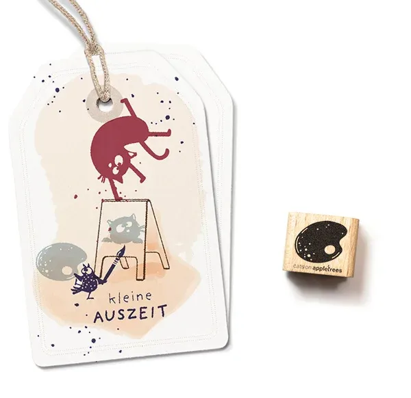 Cats on appletrees Ministempel Farbpalette