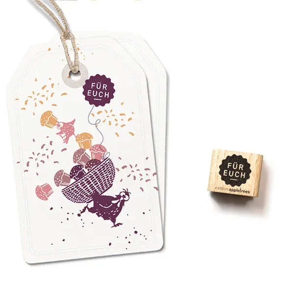 Cats on appletrees Ministempel Für Euch 2