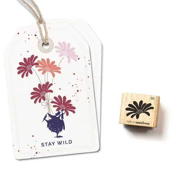 Cats on appletrees Stempel Blüte 68