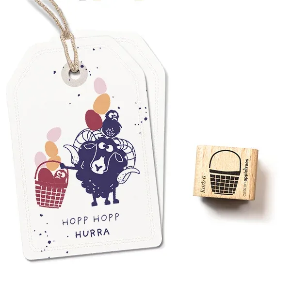 Cats on appletrees Stempel Korb 6