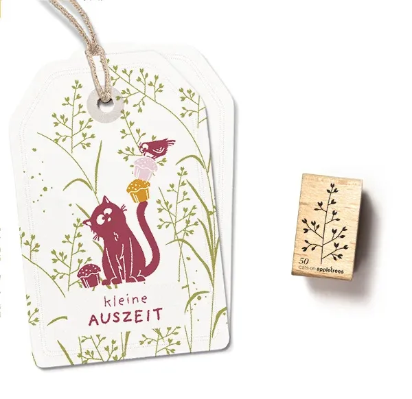 Cats on appletrees Stempel Pflanze 50