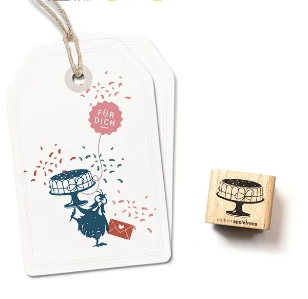 Cats on appletrees Stempel Torte 4