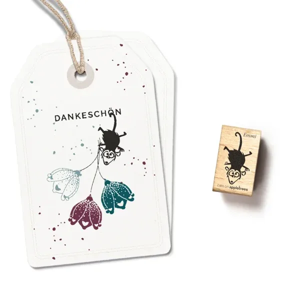 Cats on appletrees Stempel Opossum Emmi