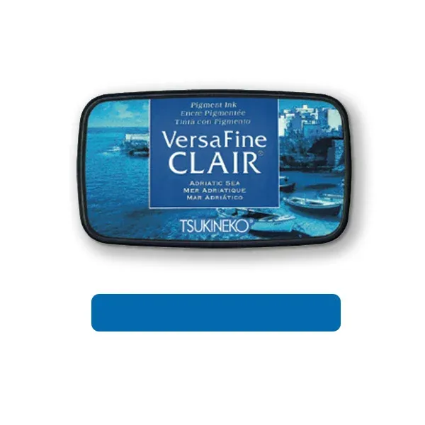 Versafine Clair ink pad-Adriatic Sea