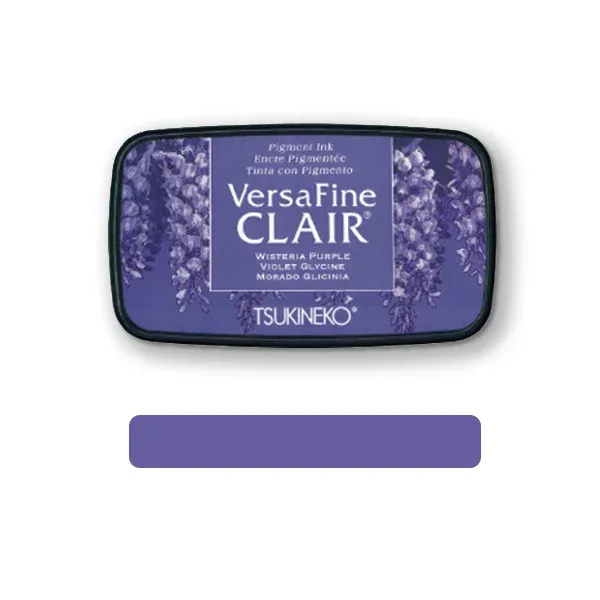 Versafine Clair ink pad-Wisteria Purple