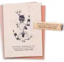 Cats on appletrees Stempel Manchmal braucht es nur eine Flasche… 
