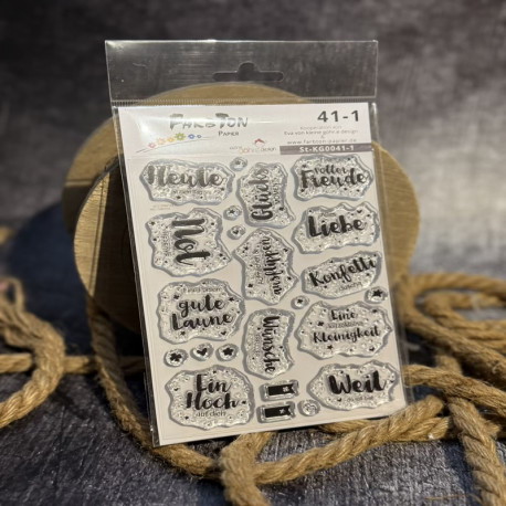 Farbton Papier Stempel: ''Wimpelliebe -1/ Kleine Göhr.e Design Nr.41-1