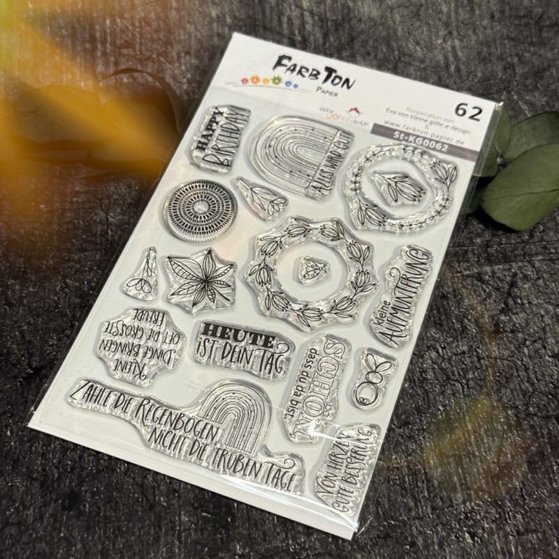 Farbton Papier Stempel: 'Frühlingserwachen / Kleine Göhr.e Design (62)