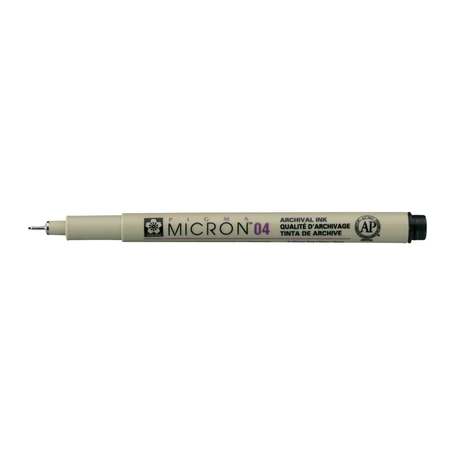 Sakura Pigma Micron 04 - 0.40 mm - Schwarz