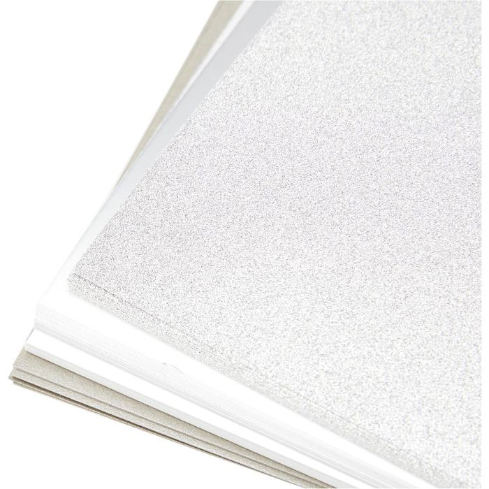 Surfacez - Opulent Cardstock A4 Silber 50 Blatt 