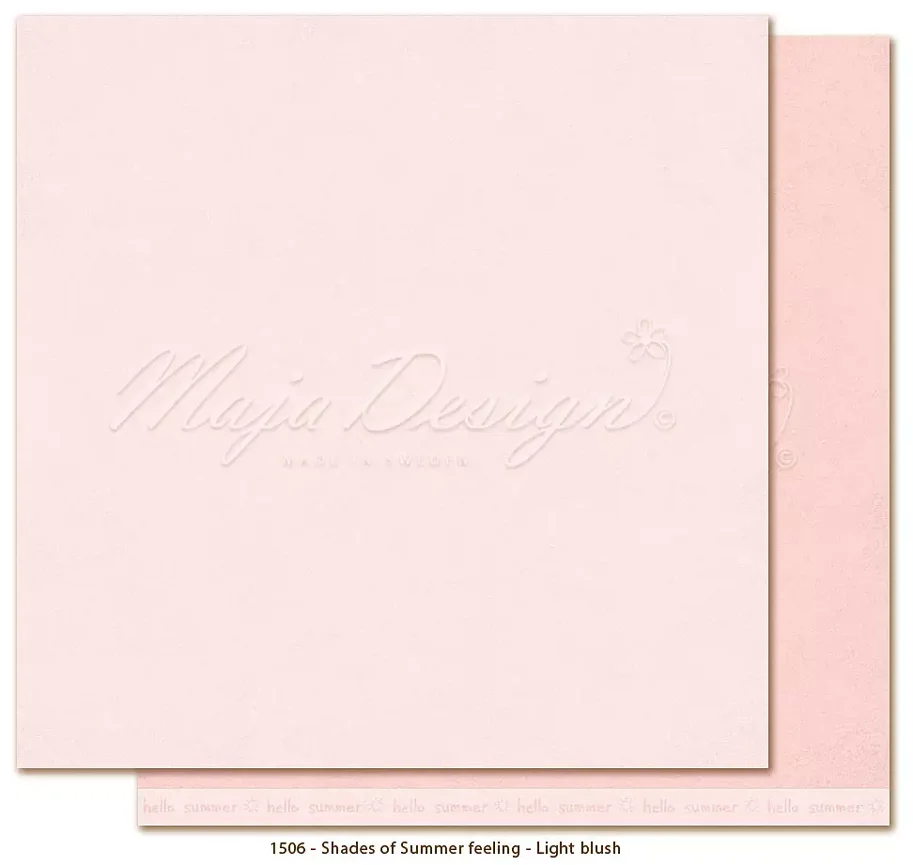 Maja Design - Mono - Summer Feeling - Blush pink