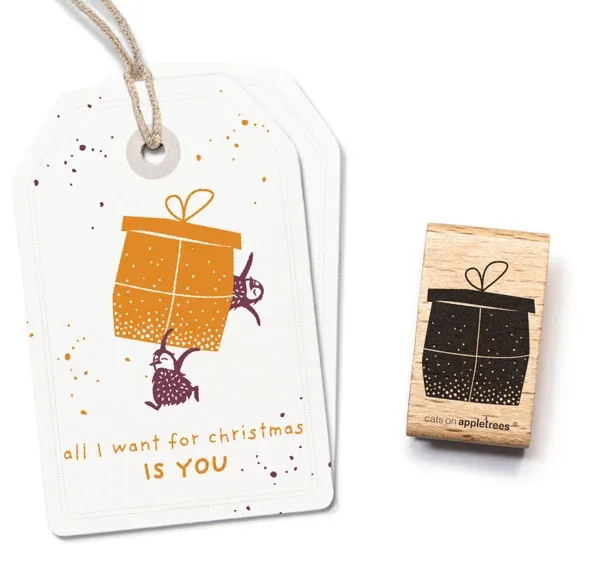 Cats on appletrees Stempel Geschenk 10